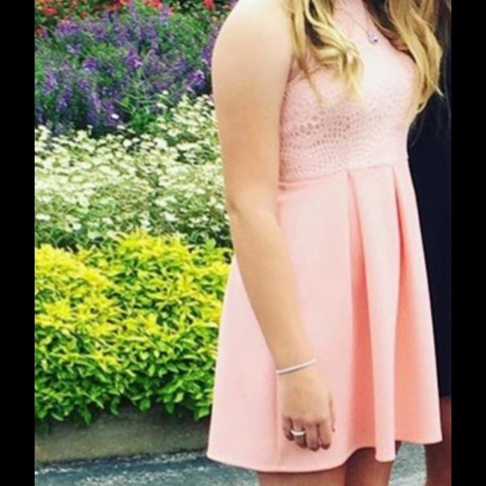 Light pink dress